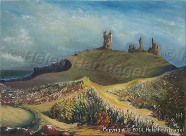 Dunstanburg Castle Ruins, Northumberland 